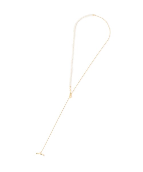 ROPE' PICNIC(ロペピクニック)の「パール×チェーンラリエットネックレス(ネックレス・レディース・ゴールド/シルバー・FREE)」の6枚目の写真