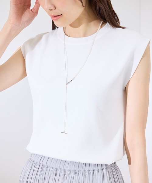 ROPE' PICNIC(ロペピクニック)の「パール×チェーンラリエットネックレス(ネックレス・レディース・ゴールド/シルバー・FREE)」の8枚目の写真