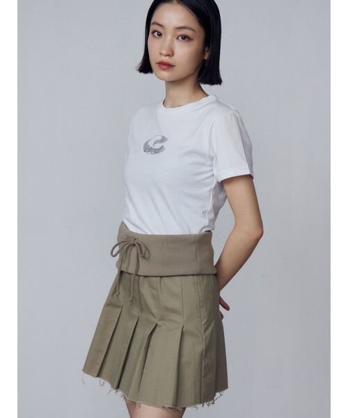 EMODA（エモダ）の「メタルアートTシャツ（Tシャツ/カットソー・レディース・ブラック/ホワイト/グレー・FREE）」の6枚目の写真