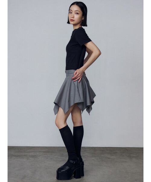 EMODA（エモダ）の「メタルアートTシャツ（Tシャツ/カットソー・レディース・ブラック/ホワイト/グレー・FREE）」の13枚目の写真