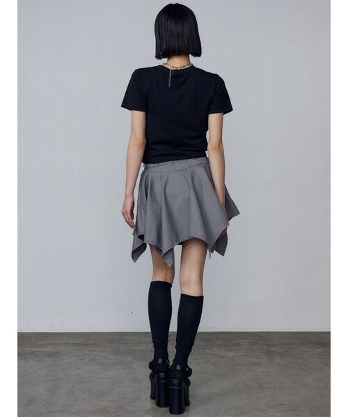 EMODA（エモダ）の「メタルアートTシャツ（Tシャツ/カットソー・レディース・ブラック/ホワイト/グレー・FREE）」の14枚目の写真