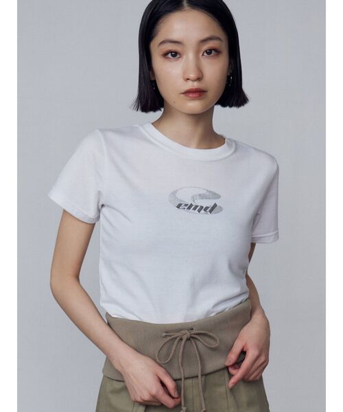 魅力的な セール】メタルアートTシャツ（Tシャツ/カットソー）｜EMODA トップス