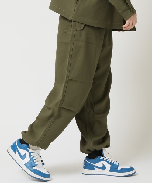 ARCADE（アーケード）の「ワイドシルエット ウエストゴム 裾ドローコード パラシュートパンツ NEOSARTIC（チノパンツ・メンズ・ブラック/カーキ/チャコールグレー/アイボリー・L/LL/M）」の13枚目の写真