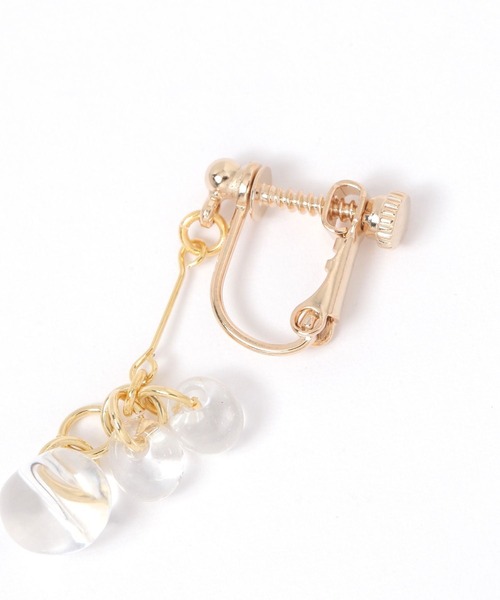 GLOBAL WORK（グローバルワーク）の「MADE IN JAPAN/ドロップガラスイヤリング/325829（イヤリング・レディース・その他1/その他2・ONE SIZE）」の5枚目の写真