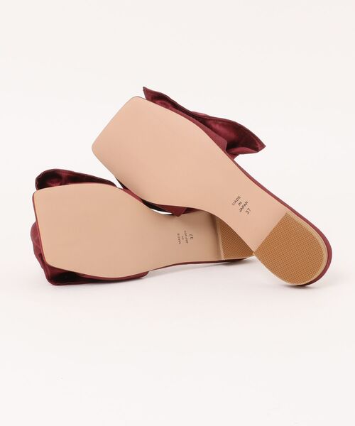 NOISE MAKER（ノイズメーカー）の「ビッグリボンサンダル【MADE IN JAPAN】（サンダル・レディース・ネイビー/イエロー/ボルドー・23.5/24.5）」の22枚目の写真