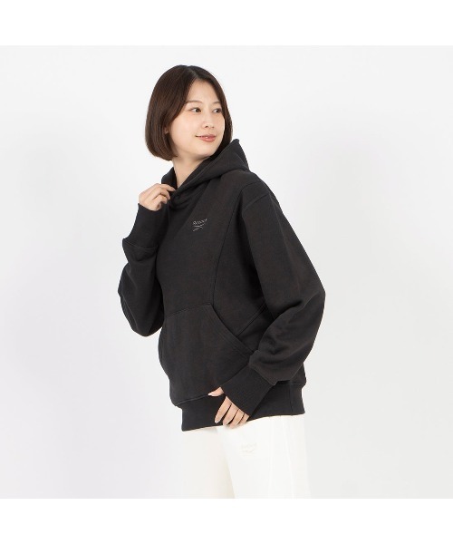 Reebok(リーボック)の「アイコン エレメンツ フーディー / ICON ELEMENTS HOODIE(パーカー・メンズ・ブルーグレー/ブラック・MEDIUM/SMALL/LARGE/X-LARGE/XX-LARGE)」の7枚目の写真