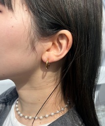 sakishimatokyo（サキシマトーキョー）の「【選べる】サージカルステンレス シンプルフープイヤリング/イヤーカフ/ ワンタッチ クリップ（イヤリング）」