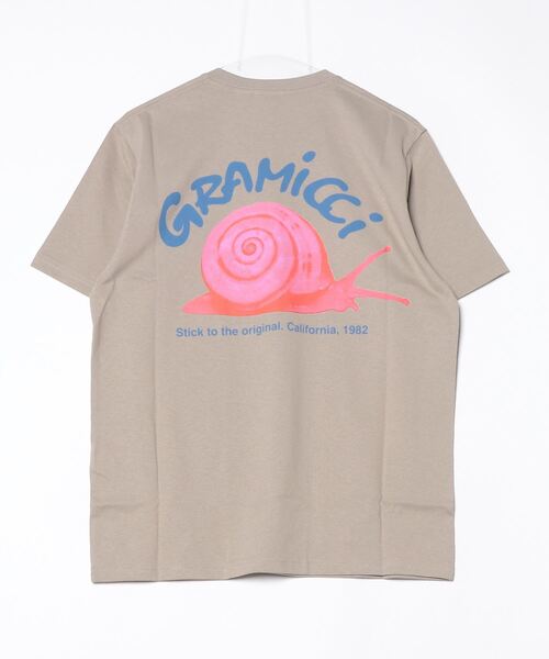 【20% OFF】GRAMICCI (グラミチ) SNAIL TEE / スネイルTシャツ GRAMICCI (グラミチ) SNAIL TEE / スネイルTシャツ