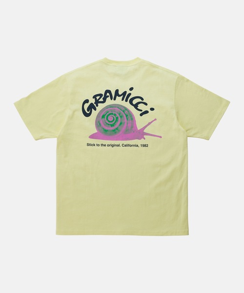 【20% OFF】GRAMICCI (グラミチ) SNAIL TEE / スネイルTシャツ GRAMICCI (グラミチ) SNAIL TEE / スネイルTシャツ