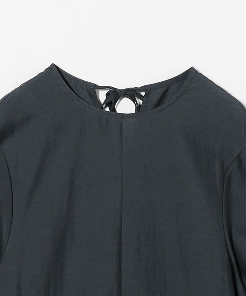 ユナイテッドアローズ　シアーバックリボンワンピース BEAUTY&YOUTH UNITED ARROWS｜シアー バックリボン ワンピース
