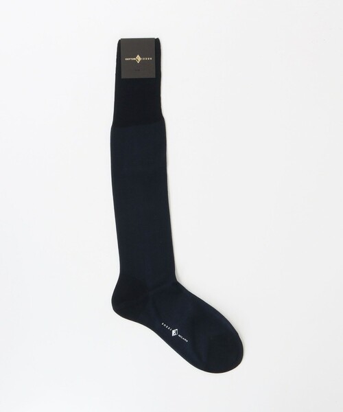 UNITED ARROWS（ユナイテッドアローズ）の「＜SOZZI＞ ピンヘッドカラー ハイソックス（ソックス/靴下・メンズ・ブラック/ダークブラウン/オレンジ/ケリーグリーン/ネイビー・FREE）」の4枚目の写真