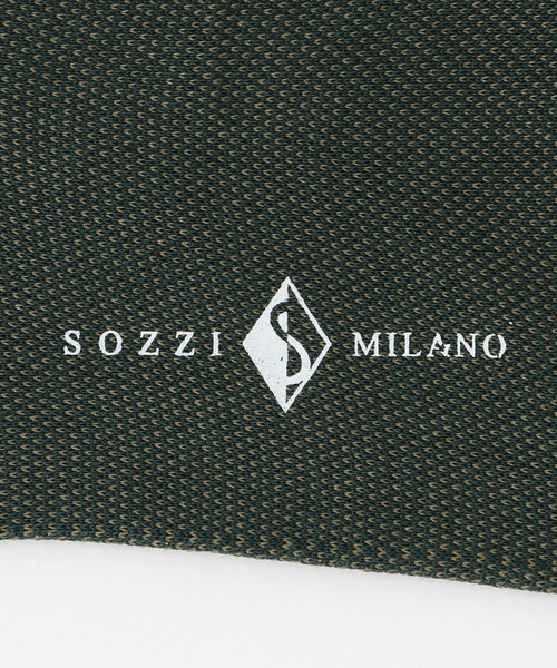 UNITED ARROWS（ユナイテッドアローズ）の「＜SOZZI＞ ピンヘッドカラー ハイソックス（ソックス/靴下・メンズ・ブラック/ダークブラウン/オレンジ/ケリーグリーン/ネイビー・FREE）」の8枚目の写真