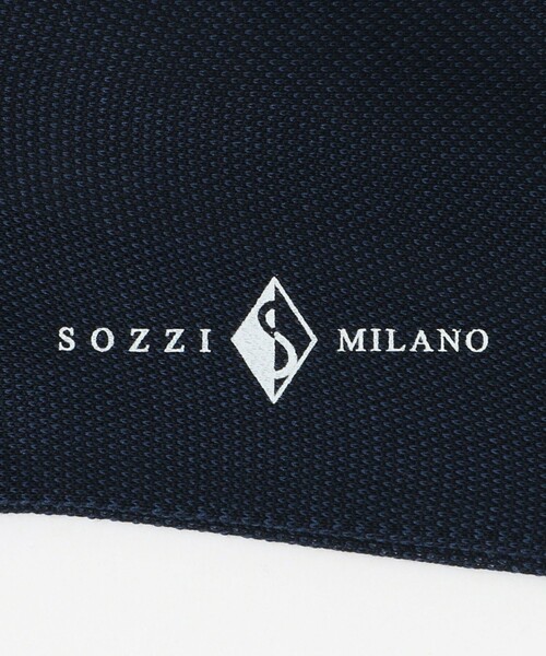UNITED ARROWS（ユナイテッドアローズ）の「＜SOZZI＞ ピンヘッドカラー ハイソックス（ソックス/靴下・メンズ・ブラック/ダークブラウン/オレンジ/ケリーグリーン/ネイビー・FREE）」の10枚目の写真