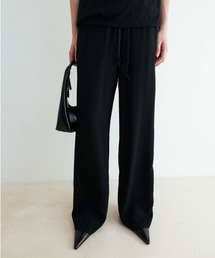 【STUDIO DOE】ジェンダーフリー エアリーワイドパンツ（Women） Studio Doe パンツ Soft Side-pleat Drawstring Pants
