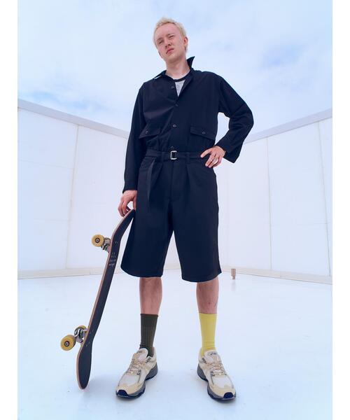 BEAVER（ビーバー）の「B omnivore/ビーオムニボー　RIPSTOP BELT SHPORTS リップストップベルトショーツ（その他パンツ・メンズ・ブラック/その他2・M/L）」の14枚目の写真