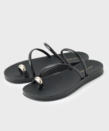 OPAQUE.CLIP | サムリングフラットサンダル(サンダル)