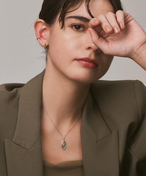 シルバーターコイズチャーム