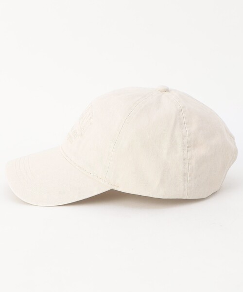 GANNI（ガニー）の「GANNI/ガニー Cap Hat Patch / A5861 / ロゴキャップ / ベースボールキャップ（キャップ・レディース・オフホワイト・ﾌﾘ-）」の2枚目の写真