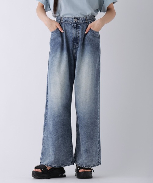 repipi armario（レピピ アルマリオ）の「【接触冷感】COOLホックデニムパンツ（デニムパンツ・キッズ・ブルー系その他2/ブラック系その他/ブラック/ブルー系その他・LARGE/MEDIUM/SMALL）」の3枚目の写真