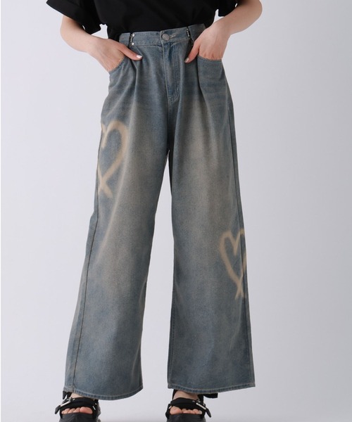 repipi armario（レピピ アルマリオ）の「【接触冷感】COOLホックデニムパンツ（デニムパンツ・キッズ・ブルー系その他2/ブラック系その他/ブラック/ブルー系その他・LARGE/MEDIUM/SMALL）」の4枚目の写真