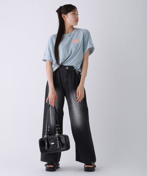 repipi armario（レピピ アルマリオ）の「【接触冷感】COOLホックデニムパンツ（デニムパンツ・キッズ・ブルー系その他2/ブラック系その他/ブラック/ブルー系その他・LARGE/MEDIUM/SMALL）」の6枚目の写真