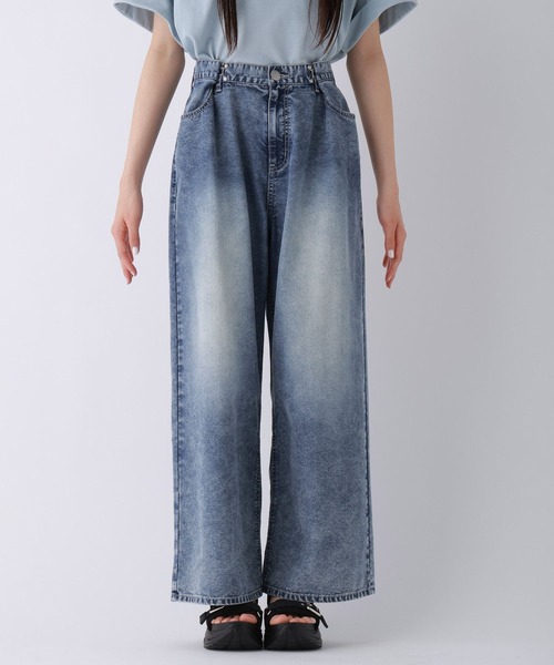 repipi armario（レピピ アルマリオ）の「【接触冷感】COOLホックデニムパンツ（デニムパンツ・キッズ・ブルー系その他2/ブラック系その他/ブラック/ブルー系その他・LARGE/MEDIUM/SMALL）」の22枚目の写真