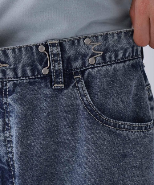 repipi armario（レピピ アルマリオ）の「【接触冷感】COOLホックデニムパンツ（デニムパンツ・キッズ・ブルー系その他2/ブラック系その他/ブラック/ブルー系その他・LARGE/MEDIUM/SMALL）」の17枚目の写真