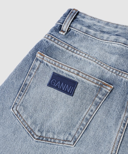 GANNI(ガニー)の「Rigid Denim Stary(デニムパンツ・レディース・ライトブルー・25/26/27)」の5枚目の写真
