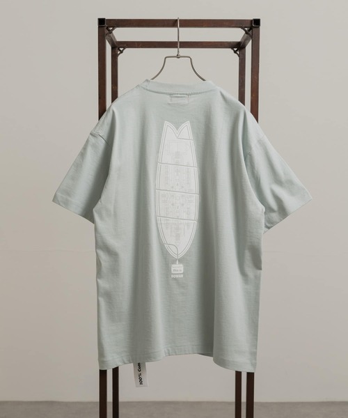 THE GOODLAND MARKET(ザグッドランドマーケット)の「That’s RE the Tee-NOWAR(Tシャツ/カットソー・メンズ・ホワイト/ミント・MEDIUM/LARGE/X-LARGE)」の1枚目の写真