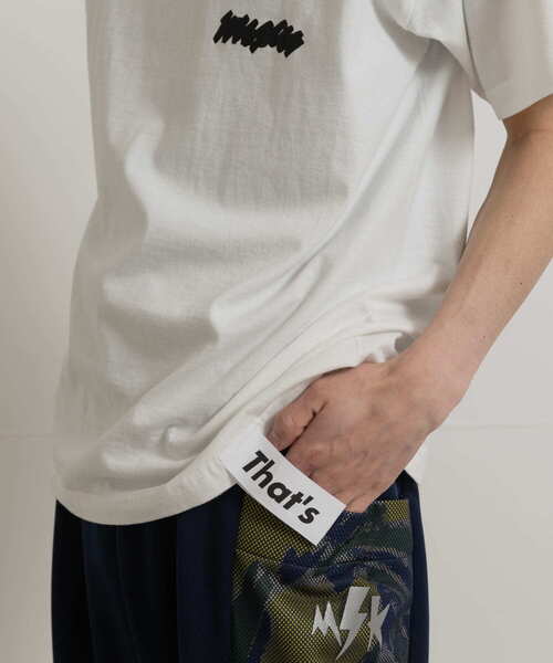 THE GOODLAND MARKET(ザグッドランドマーケット)の「That’s RE the Tee-NOWAR(Tシャツ/カットソー・メンズ・ホワイト/ミント・MEDIUM/LARGE/X-LARGE)」の3枚目の写真