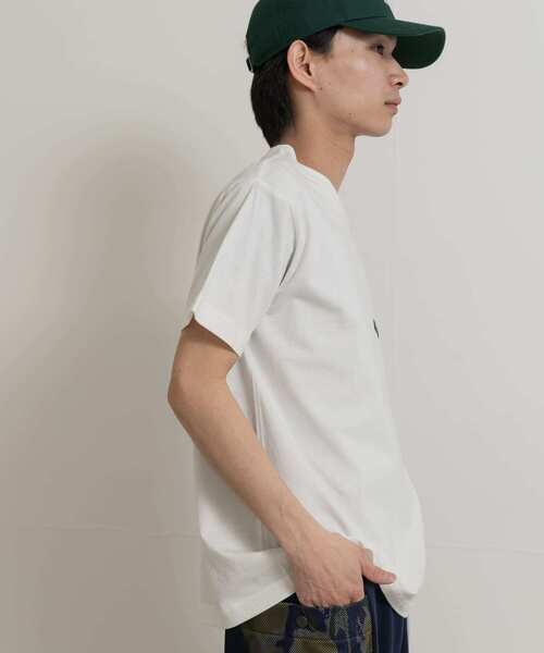 THE GOODLAND MARKET(ザグッドランドマーケット)の「That’s RE the Tee-NOWAR(Tシャツ/カットソー・メンズ・ホワイト/ミント・MEDIUM/LARGE/X-LARGE)」の7枚目の写真