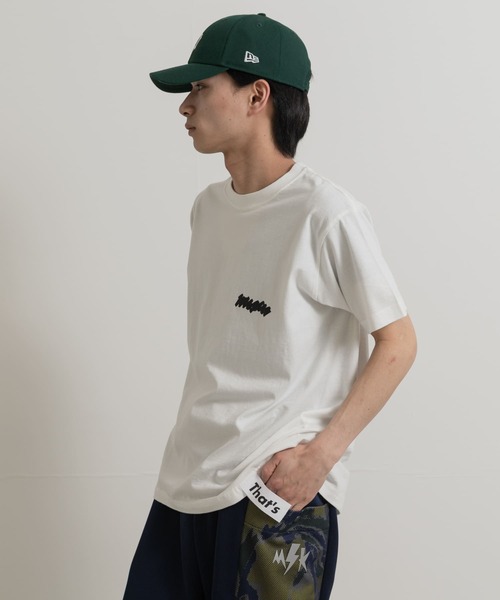 THE GOODLAND MARKET(ザグッドランドマーケット)の「That’s RE the Tee-NOWAR(Tシャツ/カットソー・メンズ・ホワイト/ミント・MEDIUM/LARGE/X-LARGE)」の9枚目の写真