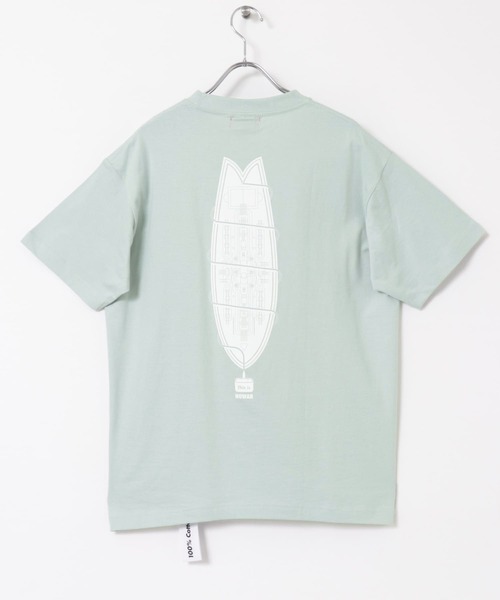 THE GOODLAND MARKET(ザグッドランドマーケット)の「That’s RE the Tee-NOWAR(Tシャツ/カットソー・メンズ・ホワイト/ミント・MEDIUM/LARGE/X-LARGE)」の18枚目の写真