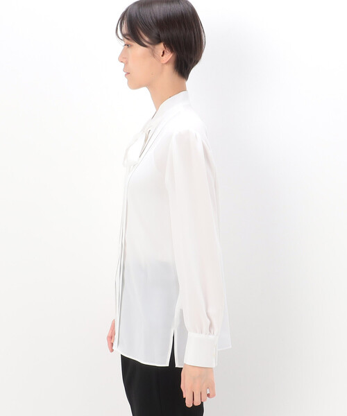 ソアパールソフトツイル ブラウス COMME CA｜ソアパールソフトツイル ブラウス | Rakuten Fashion