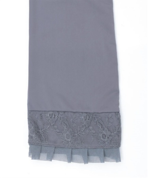 axes femme（アクシーズファム）の「接触冷感レース使いＵＶ手袋（手袋・レディース・ブラック/チャコール・FREE）」の6枚目の写真