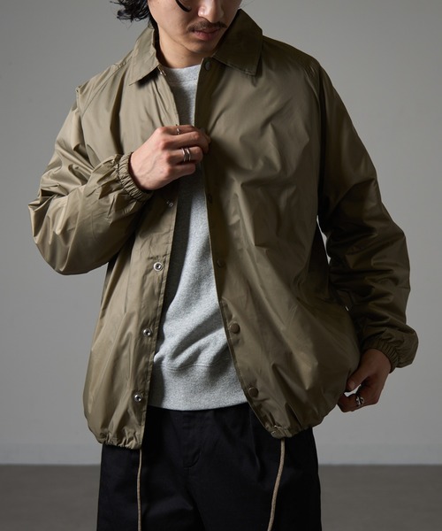 BEIMAR(ビーマー)の「【BEIMAR】ライトラインコーチジャケットボア付きBMWB103MS MURS(ナイロンジャケット・メンズ・オリーブ/カーキ/ブラック・XL/S/M/L)」の3枚目の写真
