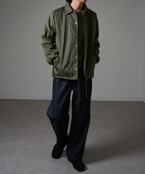 BEIMAR(ビーマー)の「【BEIMAR】ライトラインコーチジャケットボア付きBMWB103MS MURS(ナイロンジャケット・メンズ・オリーブ/カーキ/ブラック・XL/S/M/L)」の15枚目の写真