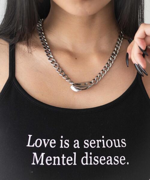 WEGO(ウィゴー)の「WEGO/グラフィックプリントカップインキャミ(キャミソール・レディース・ホワイト/ブラック/レッド・FREE)」の7枚目の写真