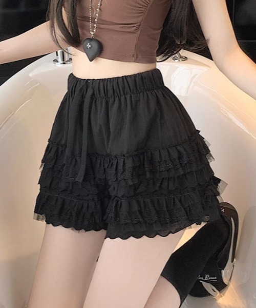 paravion（パラビオン）の「フリルインナーパンツ（その他パンツ・レディース・ホワイト/ブラック・FREE）」の20枚目の写真