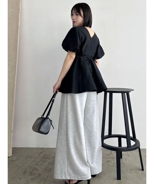 ブラウス シャツ 「藤井サチコラボ」フクレジャカードチュニック レディース dazzlin（ダズリン）の「【藤井サチコラボ】フクレジャカード