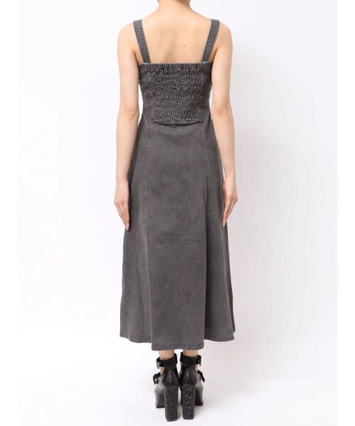 EATME(イートミー)の「ダブルリボンデニムワンピース(ワンピース・レディース・ブルー/ライトブルー/ブラック・MEDIUM/SMALL)」の16枚目の写真