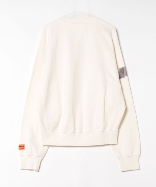 HERON PRESTON（ヘロンプレストン）の「HERON PRESTON/ヘロンプレストン/HP PROMO ONLY CREWNECK（スウェット・メンズ・ホワイト・L）」の2枚目の写真