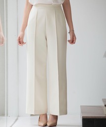 SAISON DE PAPILLON（セゾンドパピヨン）の「ピンタックワイドストレートパンツ（その他パンツ）」