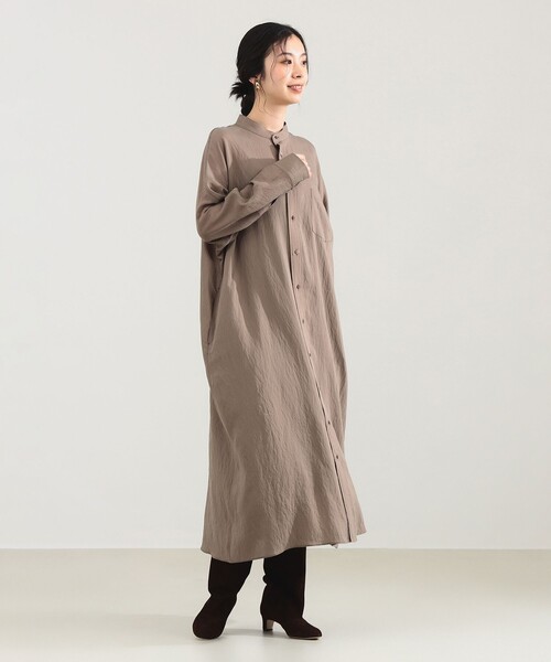 ★値下げ！ TICCA/ティッカ　シャツワンピース TICCA (ティッカ) コートシャツワンピース blue