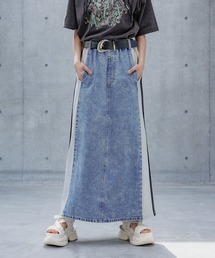 PAGEBOY | ドッキングデニムスカート(スカート)