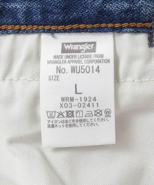 Wrangler（ラングラー）の「Wrangler　DENIM SHORTS（その他パンツ・メンズ・インディゴブルー/ライトインディゴブルー・SMALL/MEDIUM/LARGE）」の9枚目の写真