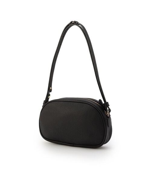 Felisi(フェリージ)の「Felisi(フェリージ) レザーショルダーバッグ 25/12/LD+DS(ショルダーバッグ・レディース・ブラック×グレー/ベージュ・FREE)」の6枚目の写真