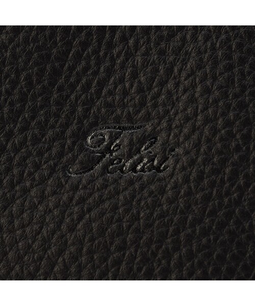 Felisi(フェリージ)の「Felisi(フェリージ) レザーショルダーバッグ 25/12/LD+DS(ショルダーバッグ・レディース・ブラック×グレー/ベージュ・FREE)」の7枚目の写真