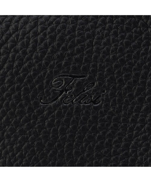 Felisi(フェリージ)の「Felisi(フェリージ) レザーショルダーバッグ 25/12/LD+DS(ショルダーバッグ・レディース・ブラック×グレー/ベージュ・FREE)」の13枚目の写真