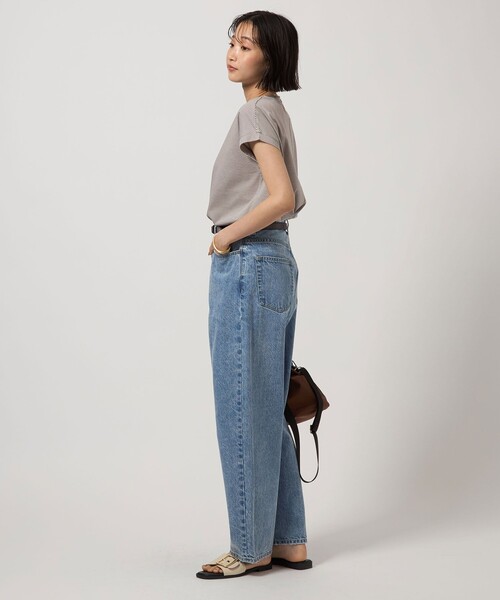 green label relaxing（グリーンレーベルリラクシング）の「カーブ デニム（デニムパンツ・レディース・ライトブルー/コバルトブルー・36/38）」の12枚目の写真